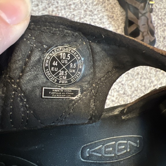Keen‎ Men Sz10.5 Venice H2 Sport Sandals Waterproof Hiking Camping Brown Black main image 7